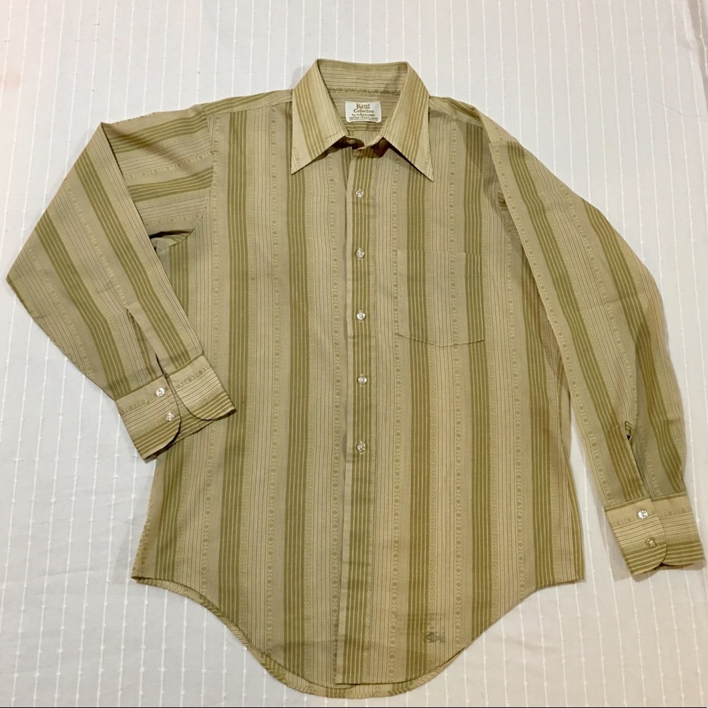 Vintage, early 60s striped button down shirt! Kent Collection by Arrow